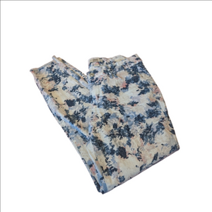 Vintage America Boho Skinny Floral Patterned Jeans Size 10
